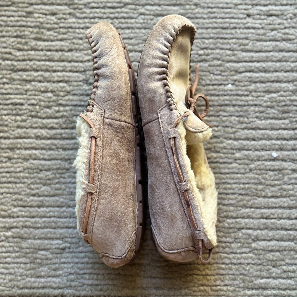 UGG Australia Slippers Women's Size 9 Tan Brown F8114E - Picture 6 of 9